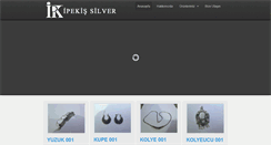 Desktop Screenshot of ipekissilver.com